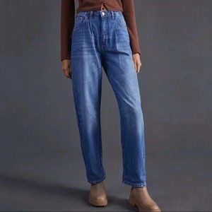 ANTHROPOLOGIE PILCRO jeans the breaker high rise boyfriend relaxed tall 28T